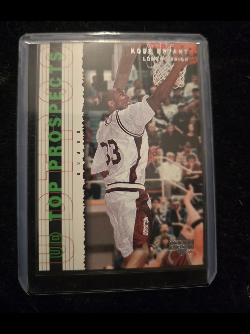 NBA Kobe Bryant Top Prospects Trading Card - Green, Black, White